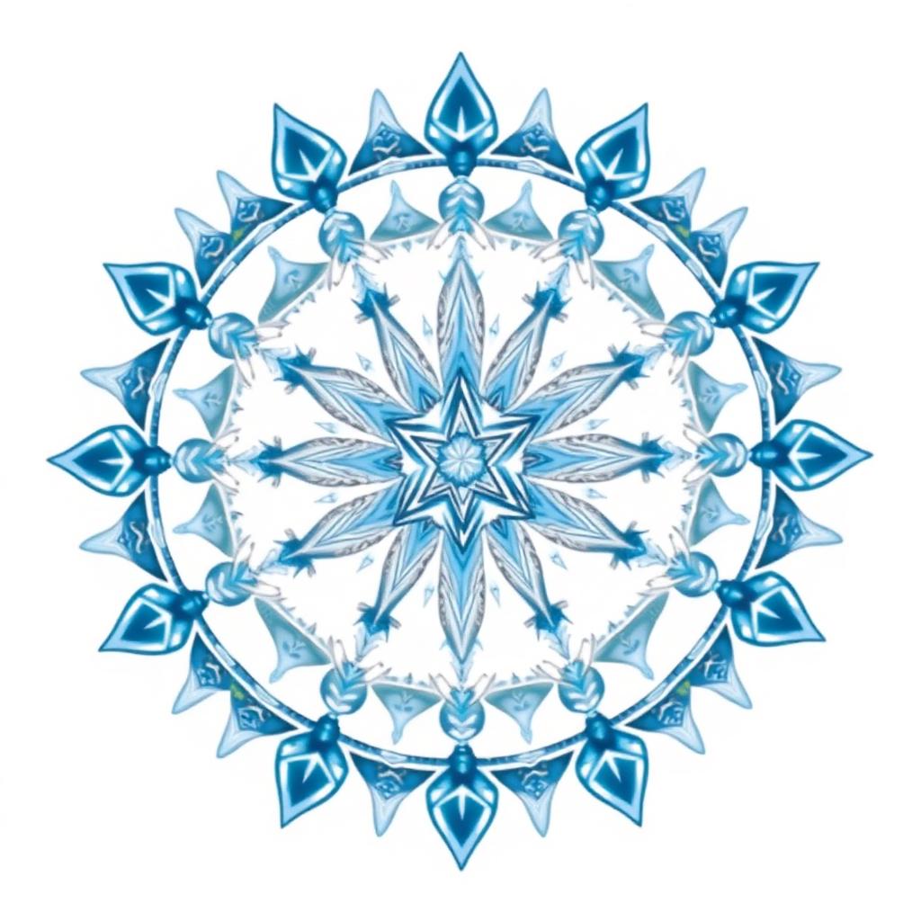 Mandala da Liberdade e Desapego — mandala espiritual gratuita para baixar