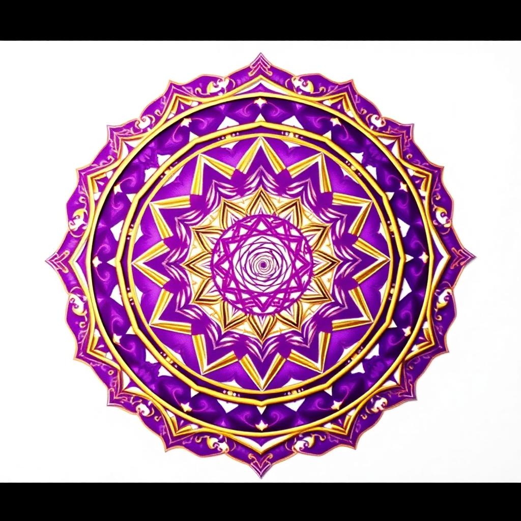 Mandala da Evolução Espiritual — mandala espiritual gratuita para baixar
