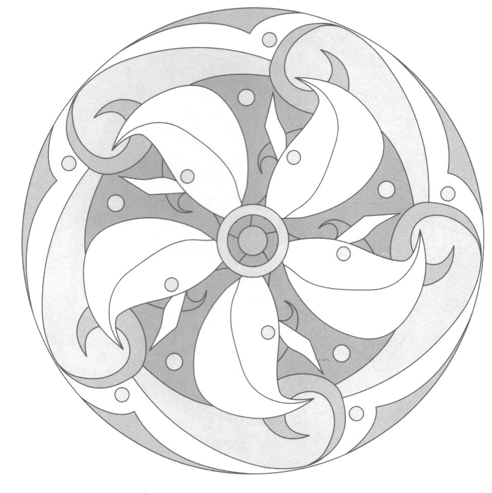 Mandala Cata-Vento — Movimento e Fluxo de Energia — mandala espiritual gratuita para baixar