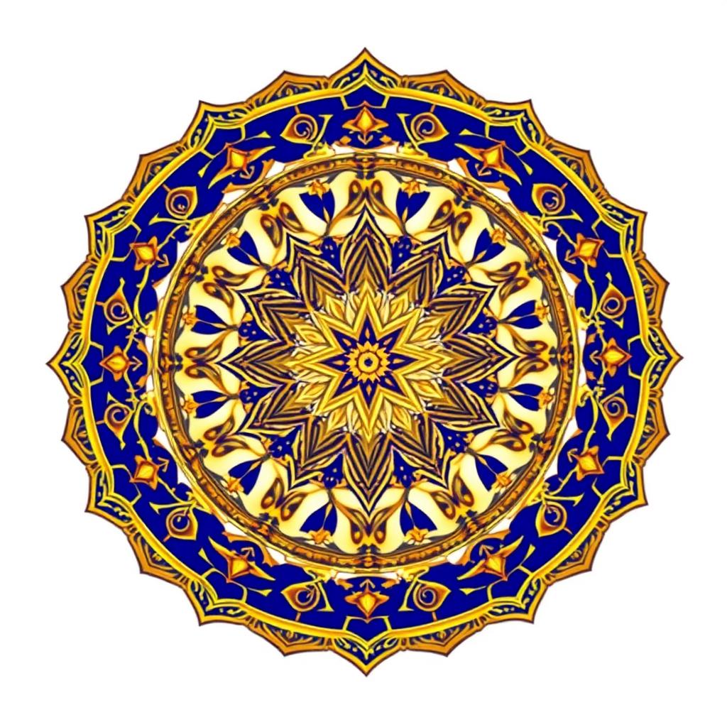 Mandala para Prosperidade e Dinheiro — mandala espiritual gratuita para baixar