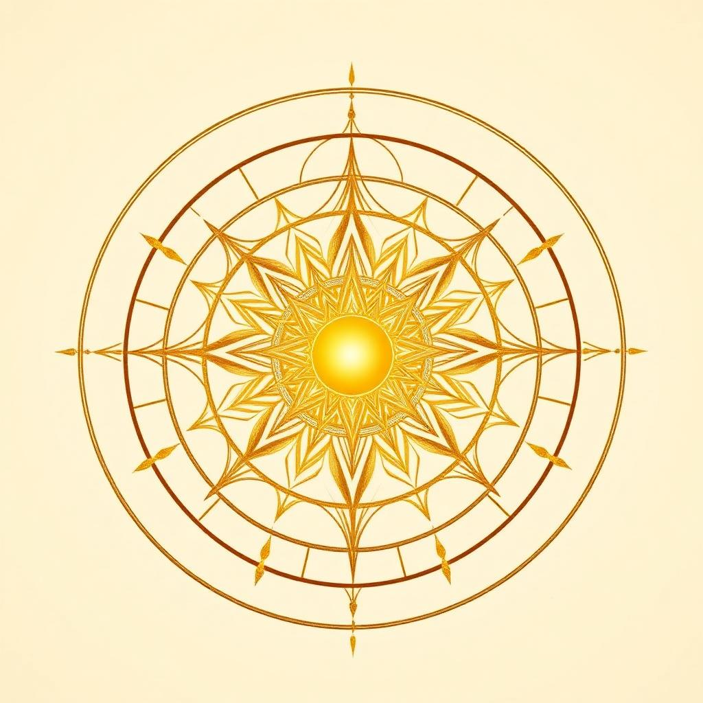 Mandala Base 1 — Unidade e Conexão com o Divino — mandala espiritual gratuita para baixar