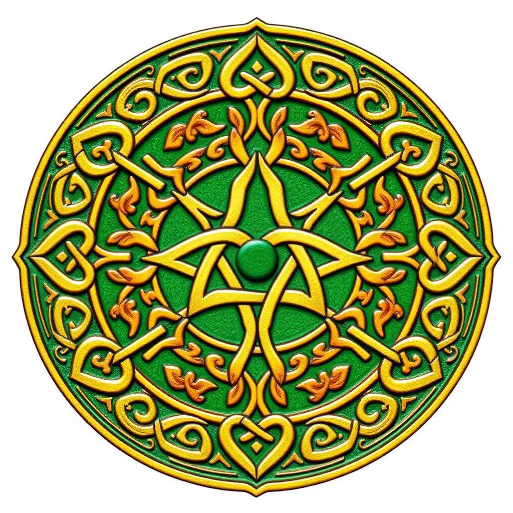 Mandala Celta — Proteção Ancestral e Ciclos Sagrados — mandala espiritual gratuita para baixar