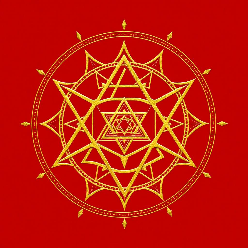 Sri Yantra — Manifestação e Abundância Absoluta — mandala espiritual gratuita para baixar