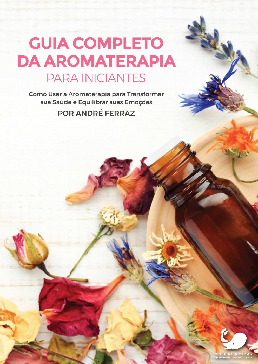 Capa do livro Guia Completo da Aromaterapia