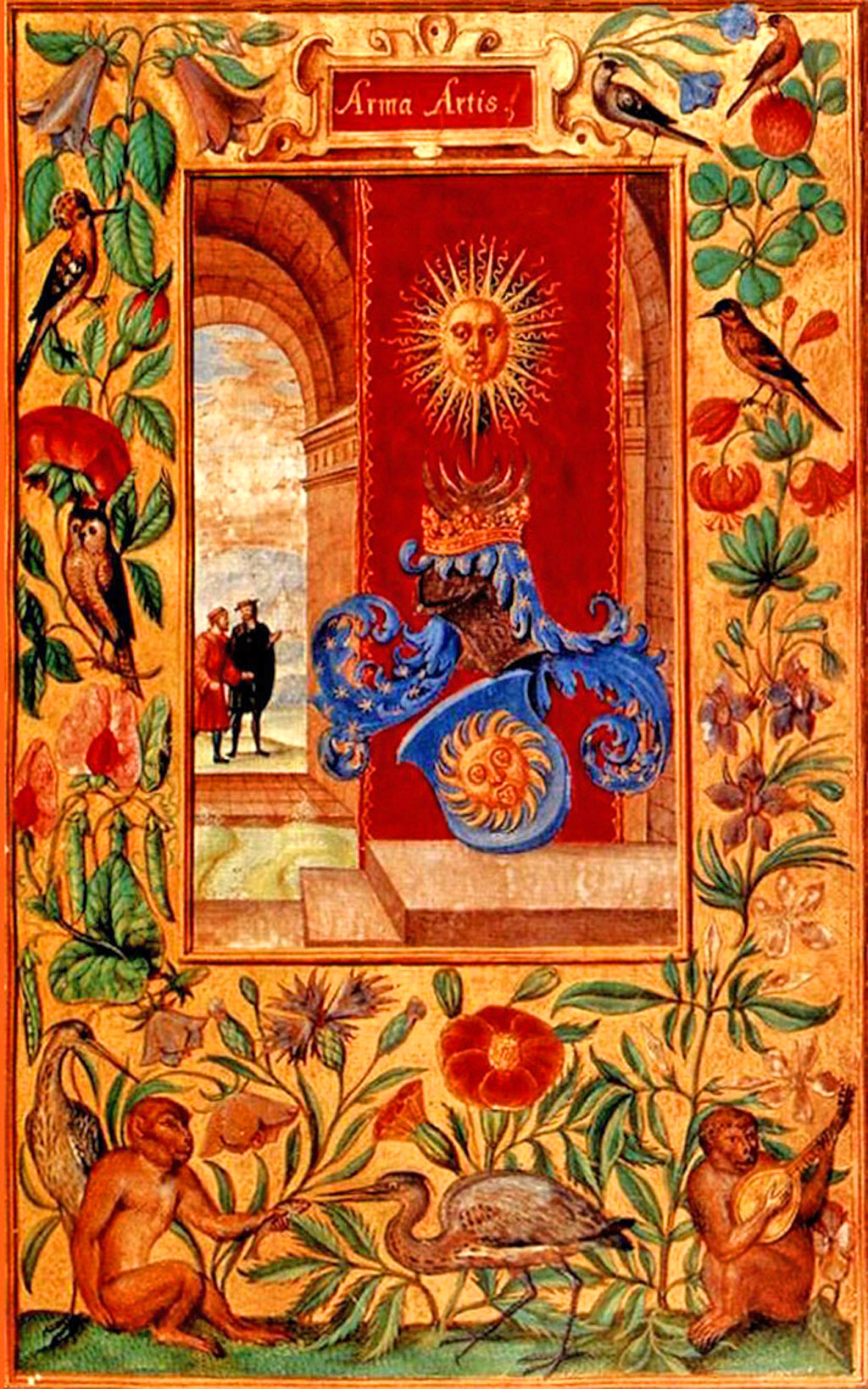 'Splendor Solis' (c. 1532–1535), Salomão Trismosin — um dos mais belos manuscritos alquímicos do Renascimento.